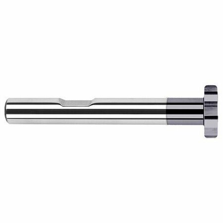 HARVEY TOOL 1/2 in. dia. x 0.01 in. Radius x 1/32 Carbide Corner Radius Reduced Shank Keyseat Cutter, 8 Flute 721910-C3